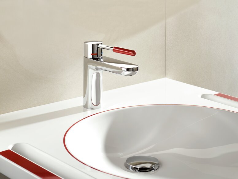 Dementia washbasin and tap