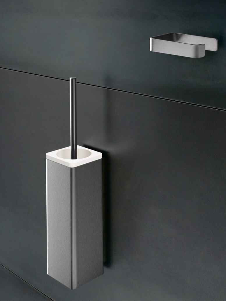 Toilet brush holder and toilet roll holder Series 805