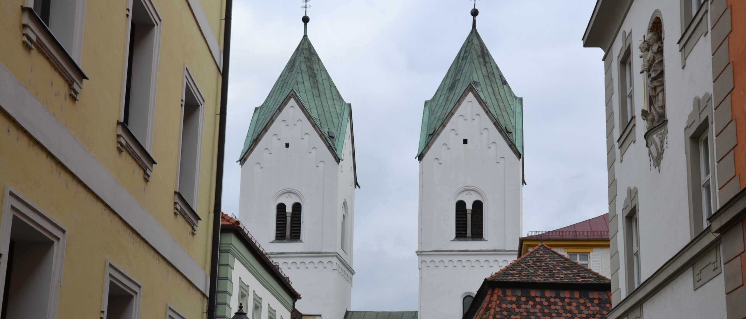 Szkoły Gisela w Würzburgu z zewnątrz